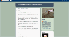 Desktop Screenshot of myhclexperience.blogspot.com