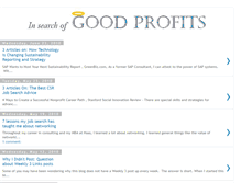 Tablet Screenshot of insearchofgoodprofits.blogspot.com