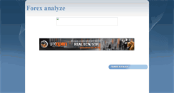 Desktop Screenshot of forexanalyze2011.blogspot.com