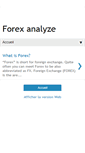 Mobile Screenshot of forexanalyze2011.blogspot.com