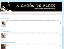 Tablet Screenshot of acarondoblues.blogspot.com