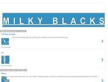 Tablet Screenshot of milkyblacks.blogspot.com