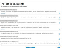 Tablet Screenshot of bodhichittapath.blogspot.com