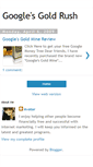 Mobile Screenshot of googlesgoldrush.blogspot.com