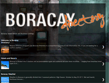 Tablet Screenshot of boracay-directory.blogspot.com