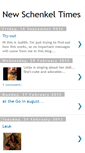 Mobile Screenshot of newschenkeltimes.blogspot.com