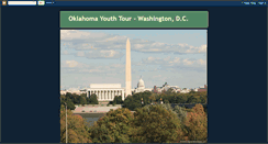 Desktop Screenshot of okyouthtour.blogspot.com