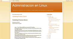 Desktop Screenshot of administracionlinux.blogspot.com