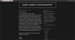 Desktop Screenshot of darkhorsephotography.blogspot.com