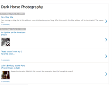 Tablet Screenshot of darkhorsephotography.blogspot.com