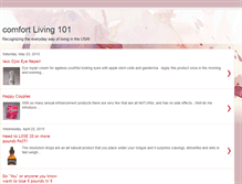 Tablet Screenshot of fvrd77-comfortliving101.blogspot.com