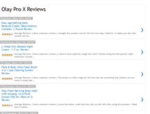 Tablet Screenshot of olayproxreviews.blogspot.com