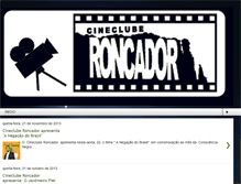 Tablet Screenshot of cinecluberoncador.blogspot.com