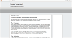 Desktop Screenshot of linuxconnect.blogspot.com