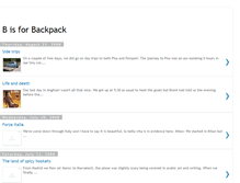 Tablet Screenshot of bisforbackpack.blogspot.com