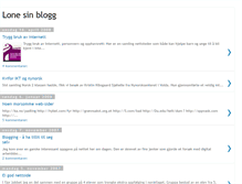 Tablet Screenshot of lonesin.blogspot.com