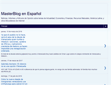 Tablet Screenshot of masterblogenespanol.blogspot.com