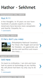 Mobile Screenshot of hathor-sekhmet.blogspot.com