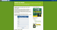 Desktop Screenshot of momsgogreen.blogspot.com