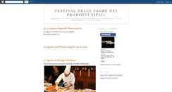 Desktop Screenshot of festivaldellesagre.blogspot.com