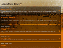 Tablet Screenshot of goldencockbrewery.blogspot.com