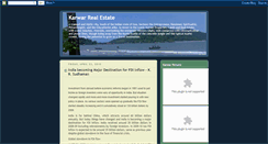 Desktop Screenshot of karwar-realty.blogspot.com