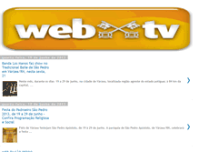 Tablet Screenshot of paroquiadesaopedroapostolo.blogspot.com