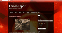 Desktop Screenshot of eemoo-esprit.blogspot.com