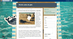 Desktop Screenshot of novelacamadegato.blogspot.com