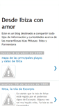 Mobile Screenshot of desdeibizaconamor.blogspot.com