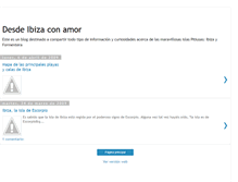 Tablet Screenshot of desdeibizaconamor.blogspot.com