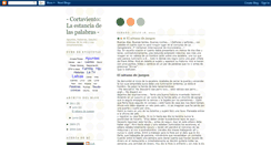 Desktop Screenshot of cortaviento.blogspot.com