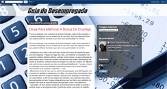 Desktop Screenshot of guia-desempregado.blogspot.com