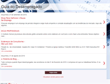 Tablet Screenshot of guia-desempregado.blogspot.com