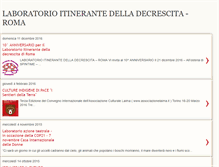 Tablet Screenshot of decrescitaroma.blogspot.com