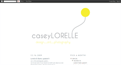 Desktop Screenshot of caseylorelle.blogspot.com