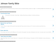 Tablet Screenshot of johnsonfamilybible.blogspot.com