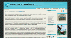 Desktop Screenshot of economiausacgt.blogspot.com