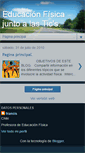 Mobile Screenshot of francis-educacinfsicajuntoalastics.blogspot.com