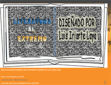 Tablet Screenshot of literaturaalextremo.blogspot.com