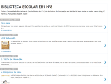 Tablet Screenshot of bibliotecaescolarn8.blogspot.com