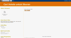 Desktop Screenshot of carihotels.blogspot.com
