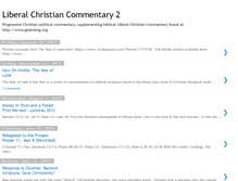 Tablet Screenshot of liberalchristiancommentary2.blogspot.com