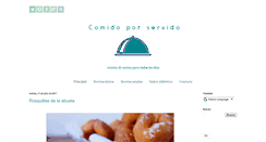 Desktop Screenshot of comidoporservido.blogspot.com