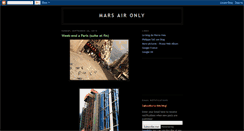 Desktop Screenshot of mars-air-only.blogspot.com