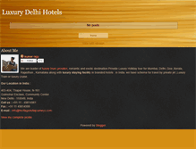 Tablet Screenshot of luxurydelhihotels.blogspot.com