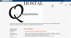 Desktop Screenshot of hostalqdeurquinaona.blogspot.com