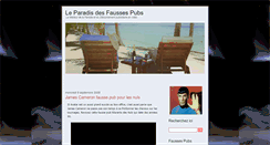 Desktop Screenshot of les-fausses-pubs.blogspot.com