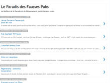 Tablet Screenshot of les-fausses-pubs.blogspot.com