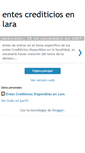 Mobile Screenshot of entescrediticiosenlara.blogspot.com